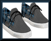 m blue plaid shoes